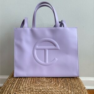Telfar Lavender Tote Bag (Medium)